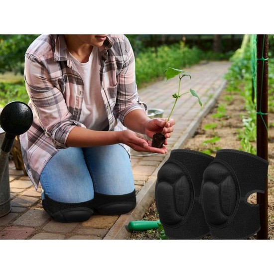 Εργονομικοί Επιγονατίδες με Αφρώδη Προστασία & Κλείσιμο Velcro 35p – 27317