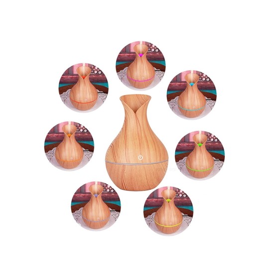 Αρωματιστής Υγραντήρας Χώρου με RGB Φωτισμό USB – 200ml, Υπέρηχοι, Αθόρυβης Λειτουργίας 25- 01645_JB