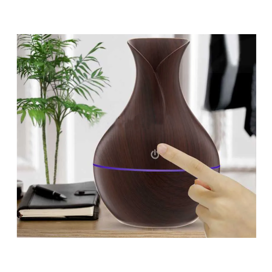 Αφυγραντήρας – Αρωματιστής Χώρου 200ml RGB USB Σκούρο Καφέ 25-01645_CB