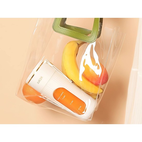  Φορητό USB Μπλέντερ Smoothies 0.34L Πράσινο – 7- 07369