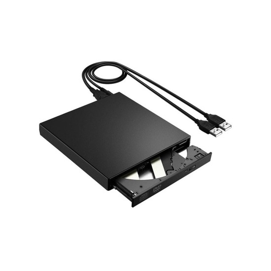 Εξωτερικό CD-R / DVD-ROM / RW USB Drive – Φορητός Οπτικός Δίσκος για Ανάγνωση & Εγγραφή – 65-06224