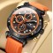 Ανδρικό Ρολόι ONOLA Μαύρο Πορτοκαλί – 20p-7120