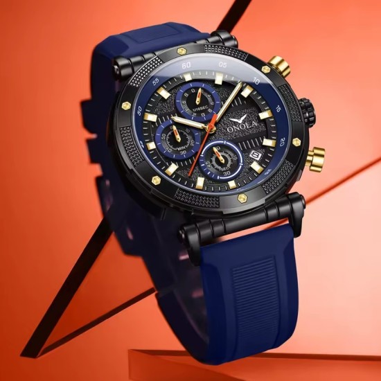 Ανδρικό Ρολόι ONOLA Μπλε – 20p-7122