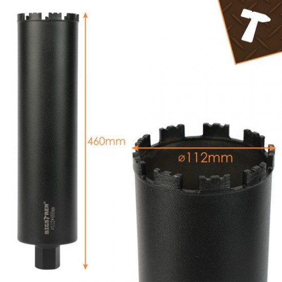 Διαμαντοτρύπανο Core Drill Bit 112 mm Bigstreen 17-27083