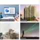 Πράσινος Ισχυρός Δείκτης Laser Μεγάλης Εμβέλειας 3000m με USB Φόρτιση 5-3725