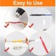 Σετ Θερμοσυστελλόμενων Σωλήνων Καλωδίων Heat Shrink 560 τεμ. με Θήκη – 64-5401
