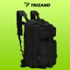 Στρατιωτικό Σακίδιο Πλάτης Tactical TRIZAND 35L Μαύρο με Σύστημα MOLLE και 5 Θήκες 13-8919