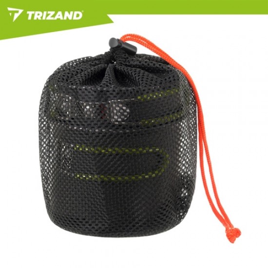 Σετ Μαγειρικών Σκευών Camping TRIZAND 1.2L Αλουμινίου με Πτυσσόμενα Μαχαιροπίρουνα 72-27413