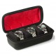 Θήκη Ρολογιών Ταξιδιού για 3 Ρολόγια με Μαξιλάρια Προστασίας Watch Roll Case 72-23601
