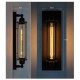 LED Απλίκα Τοίχου Vintage Industrial με Γυαλί και Βάση E27 για Εσωτερικό Χώρο 37-4232