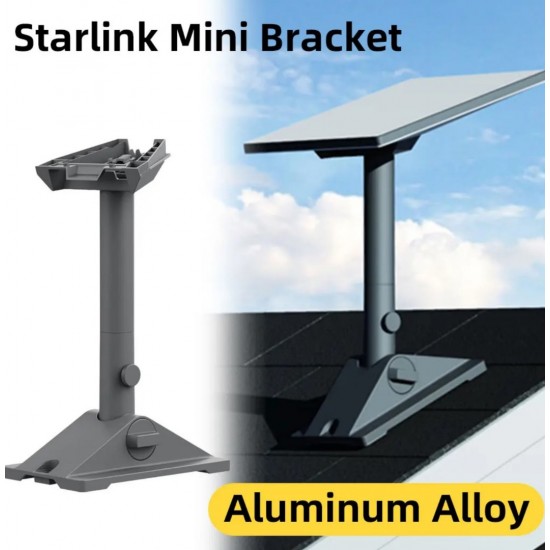 Βάση Τοίχου και Στέγης για Starlink Mini με Ρυθμιζόμενη Κλίση και Περιστροφή 360° – Αλουμινίου 45-8780