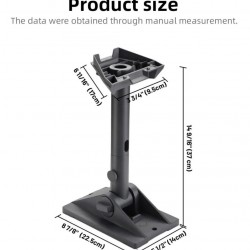 Βάση Τοίχου και Στέγης για Starlink Mini με Ρυθμιζόμενη Κλίση και Περιστροφή 360° – Αλουμινίου 45-8780
