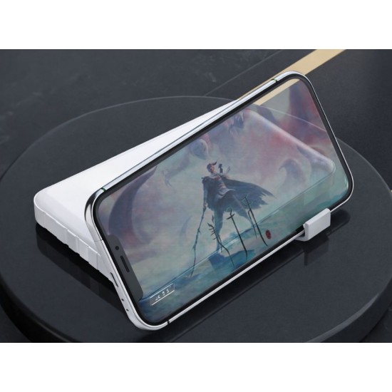 Powerbank 10000mAh με Ενσωματωμένα Καλώδια USB-C Lightning Micro USB και LED Οθόνη 5-06392_B