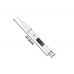 Συσκευή Καθαρισμού Δοντιών Υπερήχων με 3 Λειτουργίες και 2 Κεφαλές Επαναφορτιζόμενη USB 8-24588