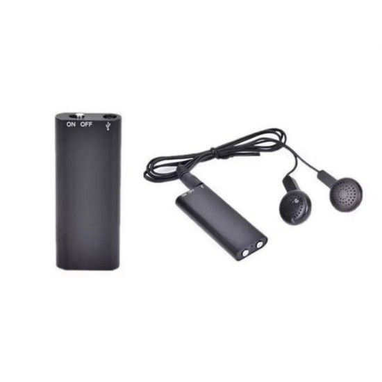 Mini Κοριός Παρακολούθησης Ψηφιακό Καταγραφικό Ήχου 32GB – USB Voice Recorder & MP3 Player 12-33693