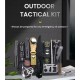 Σετ Επιβίωσης  με Αδιάβροχη Κασετίνα – Tactical Emergency Kit για Camping Hiking και Έκτακτες Ανάγκες 11-21706