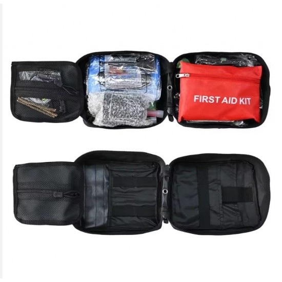 Σακίδιο Επιβίωσης 42 σε 1 με Φαρμακείο, Ραδιόφωνο Hand Crank και Solar Φόρτιση – Tactical Emergency Kit Camping Hiking 35-24707