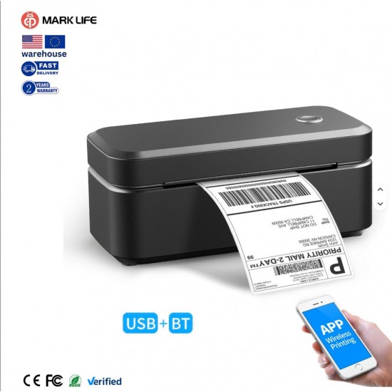 Θερμικός Εκτυπωτής Ετικετών για Προϊόντα και Courier W-Marklife X4 με Εφαρμογή USB Bluetooth WiFi 203 DPI 60-8773