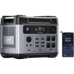 Powerstation OUKITEL P2001 Plus 2400W 2048Wh με Μπαταρία LiFePO4, Smart App Control, Fast Charge 1800W και Solar Input 500W 545-2522