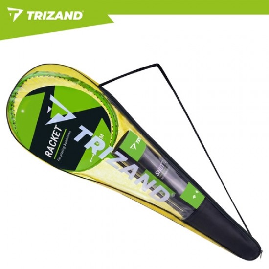 Σετ Badminton Trizand 9 Τεμαχίων με 2 Ρακέτες, 6 Φτεράκια και Θήκη Μεταφοράς 65-27680