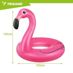 Φουσκωτό Σωσίβιο Flamingo Trizand 102cm για Πισίνα και Παραλία 4-27443