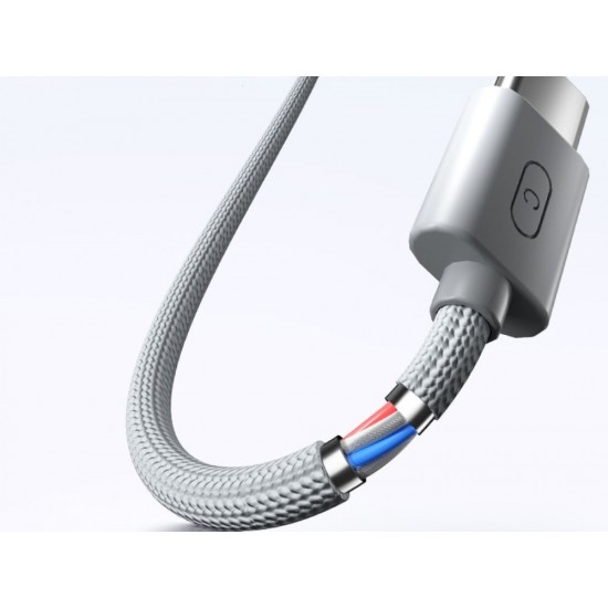 Power Bank 10000mAh Fast Charging με Ασύρματη Φόρτιση 15W, USB-C, Lightning και QC 3.0 Γκρι 15-06398_SZ