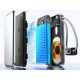 Power Bank 10000mAh Fast Charging με Ασύρματη Φόρτιση 15W, USB-C, Lightning και QC 3.0 Γκρι 15-06398_SZ
