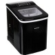 Παγομηχανή RUHHY 12Kg με Οθόνη LCD Χρονοδιακόπτη και 2 Μεγέθη Πάγου Inox Μαύρη 51-25565