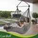 Κρεμαστή Πολυθρόνα Κήπου Gardlov BOHO με 2 Μαξιλάρια έως 150kg Γκρι 192-2738-1