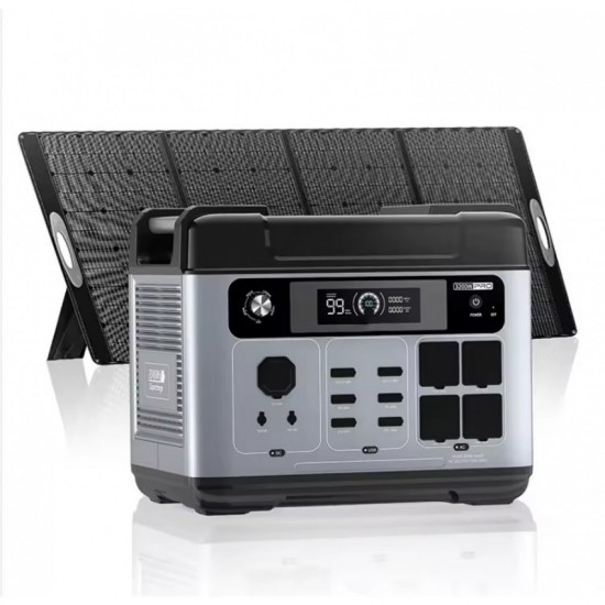 Powerstation OUKITEL P2001 Plus 2400W 2048Wh με Μπαταρία LiFePO4, Smart App Control, Fast Charge 1800W και Solar Input 500W 545-2522
