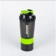 Shaker Πρωτεΐνης 500ml με Αποθηκευτικό Δοχείο Βιδωτό BPA Free – για Gym Fitness & Συμπληρώματα 37-1295