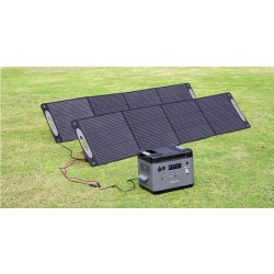 Φορητό Ηλιακό Πάνελ OUKITEL 200W ή 400W Αναδιπλούμενο Monocrystalline IP68 με MC4 για Power Station 180-260345