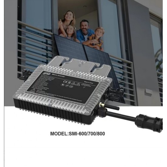 Jesudom Inverter Μπαλκονιού 800W WiFi με App TUYA για Φωτοβολταϊκά Πάνελ 124-3554