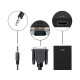 Αντάπτορας VGA σε HDMI Full HD 1080p με Ήχο 3.5mm και USB Τροφοδοσία 25-06327