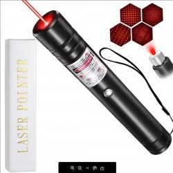 Κόκκινος Ισχυρός Δείκτης Laser Μεγάλης Εμβέλειας 3000m με USB Φόρτιση 5-3722