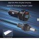 Αντάπτορας Τροφοδοσίας Starlink Mini για Αναπτήρα Αυτοκινήτου 5m  12V/24V με Καλώδιο DC, USB-C PD 35W, USB-A 30W και Ψηφιακή Οθόνη Τάσης 2m - 12-8710