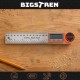 Ψηφιακό Ηλεκτρονικό Μοιρογνωμόνιο BIGSTREN 360° με Ανοξείδωτο Χάρακα 200mm και LCD Οθόνη 54-26957