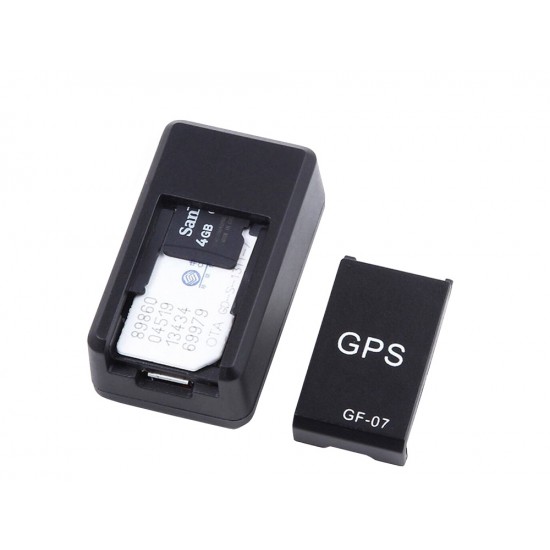 Mini GPS Tracker GSM/GPRS με Μαγνητική Βάση, SIM και Εντοπισμό Θέσης Μαύρο 4-10051