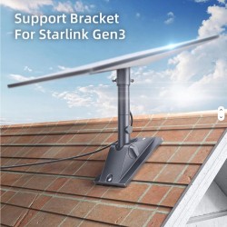 Βάση Στήριξης Starlink Gen 3 & V4 Αλουμινίου Ρυθμιζόμενη Πολλαπλών Γωνιών με Pipe Adapter 29-8785