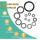 Σετ 1020 Λαστιχάκια O-Ring Νιτριλίου NBR 20 Μεγεθών για Στεγανοποίηση με Κασετίνα - 58-1020