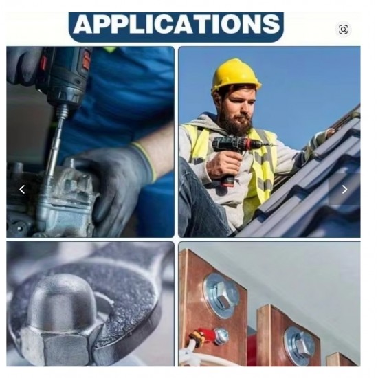 Σετ 400 Ροδέλες Ανοξείδωτες 304 M2-M12 σε Κασετίνα Αποθήκευσης - 57-32876