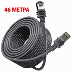 Καλώδιο Ethernet Υψηλής Ταχύτητας για Starlink Gen 3 / V3 46m 150FT Αδιάβροχο 26AWG Γκρι - 27-88911