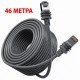 Καλώδιο Ethernet Υψηλής Ταχύτητας για Starlink Gen 3 / V3 46m 150FT Αδιάβροχο 26AWG Γκρι - 27-88911