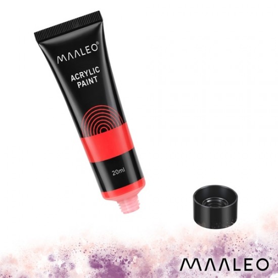 Σετ Ακρυλικά Χρώματα Ζωγραφικής Maaleo 36 Χρωμάτων 20ml για Καμβά Ξύλο Χαρτί και DIY  6-27867