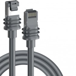 Καλώδιο Ethernet Υψηλής Ταχύτητας για Starlink Gen 3 / V3 46m 150FT Αδιάβροχο 26AWG Γκρι - 27-88911