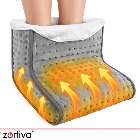 Ηλεκτρικό Θερμαντικό Ποδιών ZORTIVA 90W με 10 Επίπεδα Θερμοκρασίας 30-70°C Χρονοδιακόπτη και Χειριστήριο - 19-28265